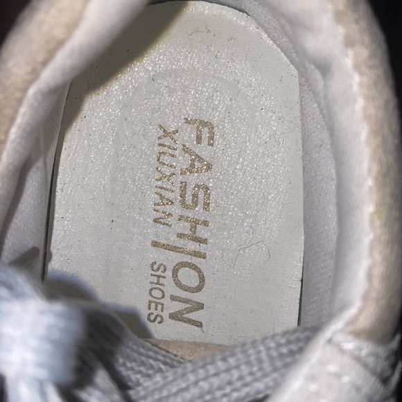 Chunky suede/ plastic shoes - Picture 5 of 7